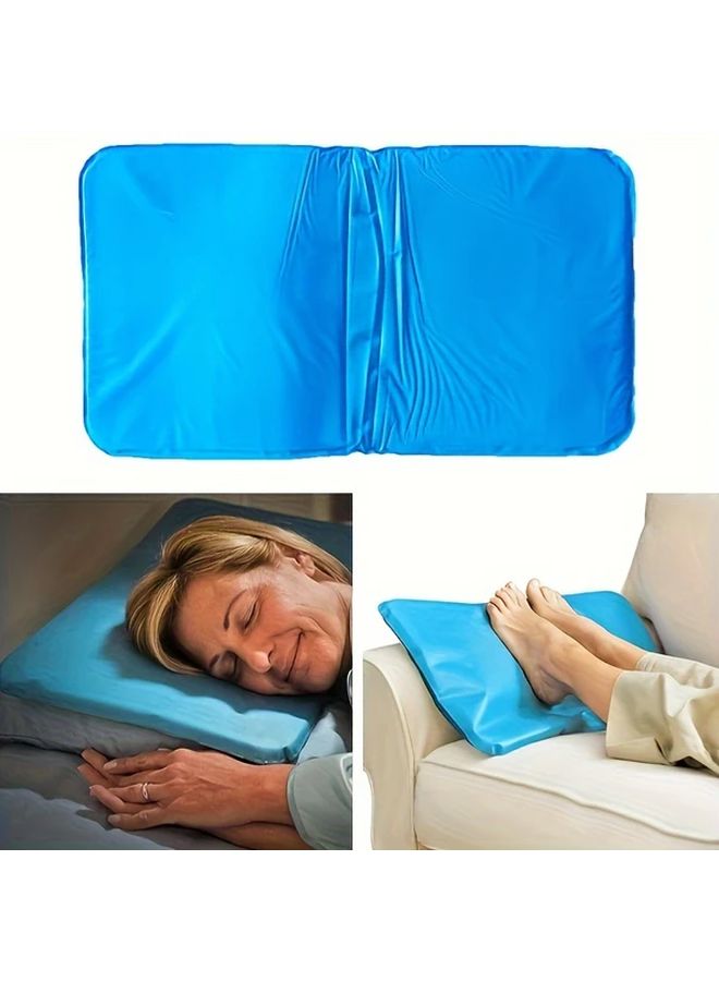 1pc Cooling Pillow For Neck And Muscle Soothing Summer Sleeping Aid Cushion - Image 1